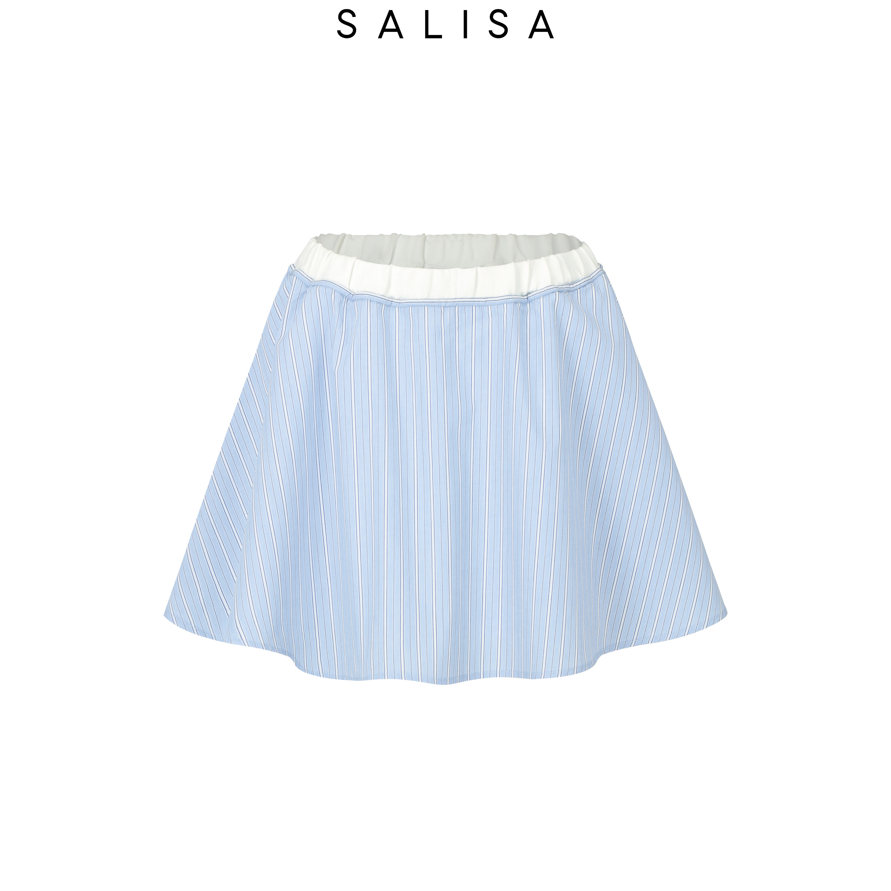 SALISA - MINI SKIRT SS25 Stripe (With Undershorts มีกางเกงซับด้านใน) ราคา 2,118 บาท*ส่งฟรี