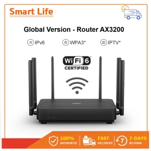 ภาพหน้าปกสินค้า[รับประกัน1 ปี] Global Ver - Xiaomi Wifi Router AX3200 WiFi 6เราเตอร์ไร้สาย สมาร์ทเราเตอร์ Mesh Network Smart Router 4*4*80MHz high speed  เราเตอร์ ประกันศูนย์ไทย 3200Mbps ที่เกี่ยวข้อง