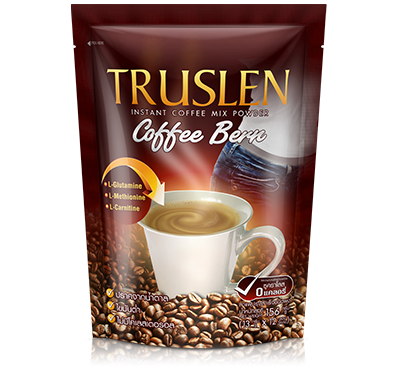 Truslen coffee Bern ทรูสเลน คอฟฟี่ เบิร์น กาแฟปรุงสำเร็จชนิดผง x12 ซอง ราคา 125 บาท*ส่งฟรี