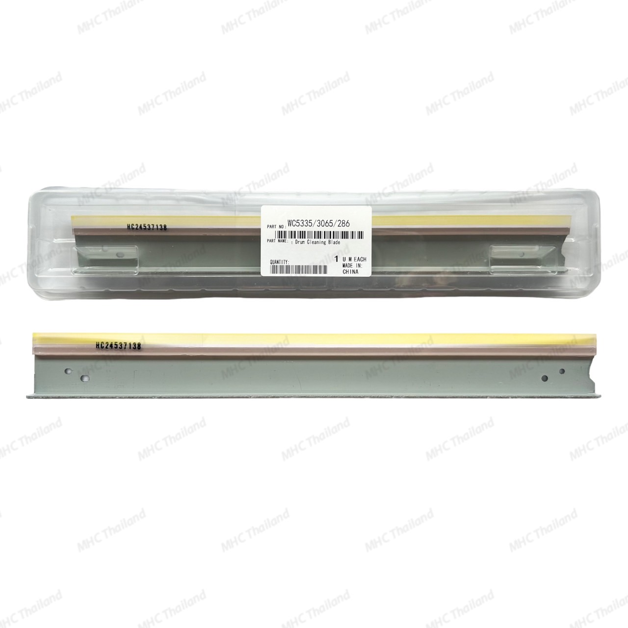 เบลดดรัม Drum Cleaning Blade for Xerox OEM ค่าย HC 236/286/336 350i/450i/550i 2005/2055/3005 2007/3007 3000/4000/5010 2060/3060/3065/3070/4070/5070 5222/5225/5230/5325/5330/5335 ราคา 190 บาท*ส่งฟรี