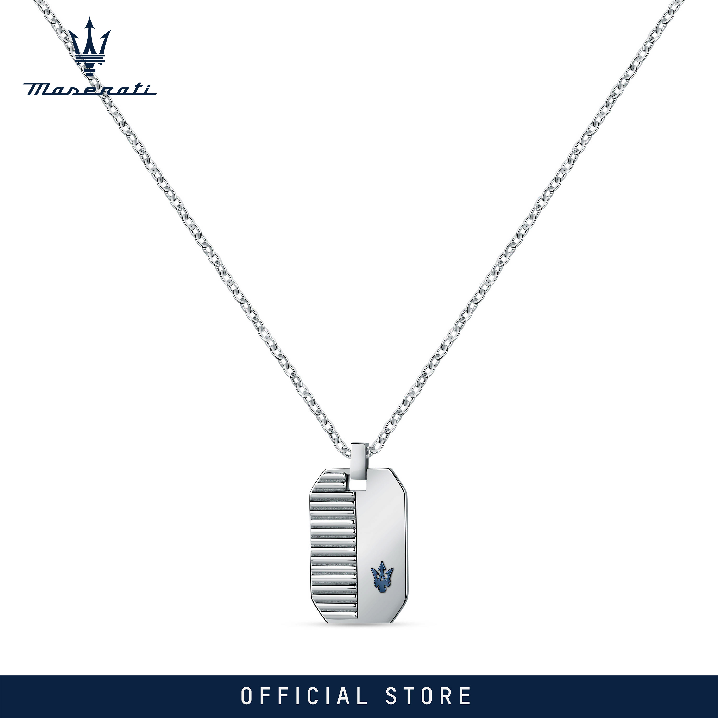 Maserati Jewels 550mm Men's Steel Necklace JM222AVD02 (Adjustable) ราคา 2,556 บาท*ส่งฟรี