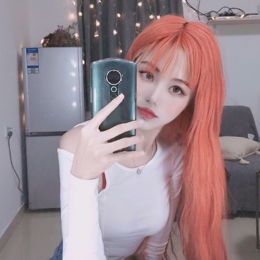 Tóc Giả 65Cm Cho Nữ Tóc Giả Dài Nguyên Đầu Tự Nhiên Thực Tế Tóc Mái Không Khí Nổi Tiếng Trên Internet, Màu Đen Tóc Thẳng Dài Cosplay Trang Trí Mặt Cá Tính