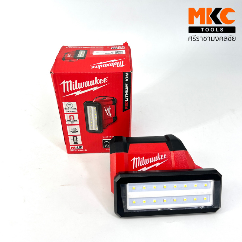 ไฟส่องพื้นที่ 12V พร้อมที่ชาร์จUSB M12 PAL-0 (เฉพาะเครื่อง) MILWAUKEE ราคา 2,927 บาท*ส่งฟรี