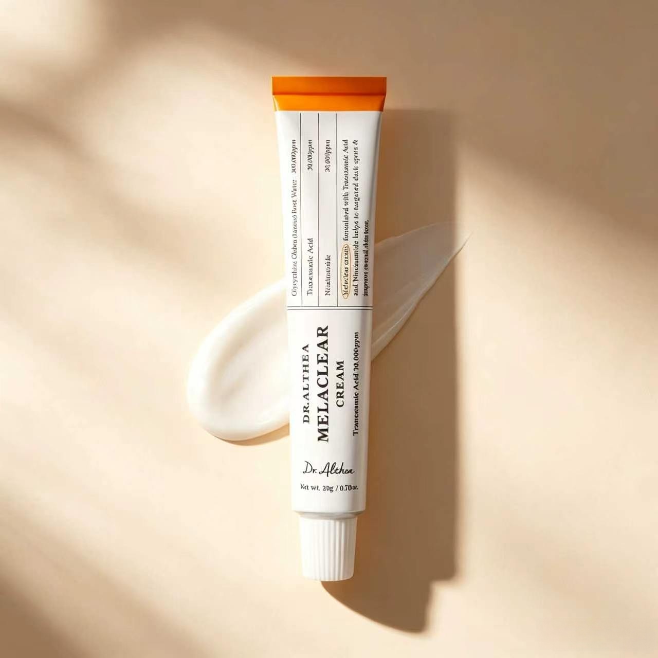 Dr.Althea Melaclear Cream 20g, a Cream for Treating Dark Spots and Hyperpigmentation on the Skin, Containing Txa, Niacinamide, and Arbutin, Helps Reduce Excess Pigmentation. Adjusts Skin Tone to Be Even. Makes Skin Smooth. Light Cream Texture, Absorbs Qui ราคา 476 บาท*ส่งฟรี