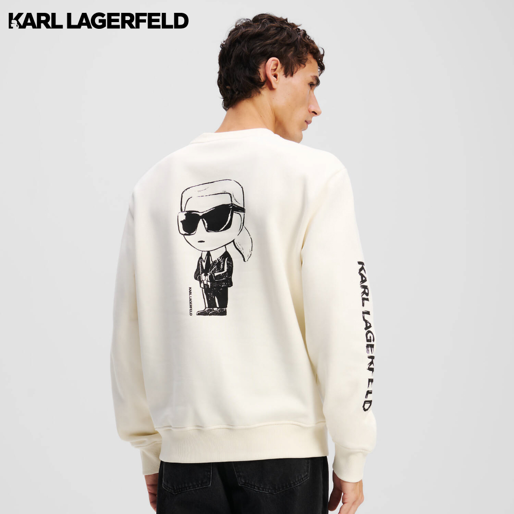 KARL LAGERFELD - BIG IKON SWEATSHIRT ราคา 11,500 บาท*ส่งฟรี