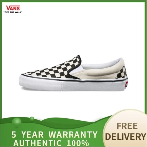 ภาพหน้าปกสินค้า（Genuine Special）VANS OLD SKOOL SLIP ON Men\'s and Women\'s Canvas Shoe รองเท้าผ้าใบ V050/055- 5 year warranty ซึ่งคุณอาจชอบสินค้านี้