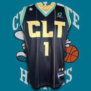 ภาพหน้าปกสินค้าเสื้อบาส เสื้อบาสเกตบอล NBA ทีม Charlotte Hornets เสื้อทีม ชาร์ลอตต์ ฮอร์เนส #BK0145 รุ่น City LaMelo Ball #1 ไซส์ S-5XL ซึ่งคุณอาจชอบสินค้านี้
