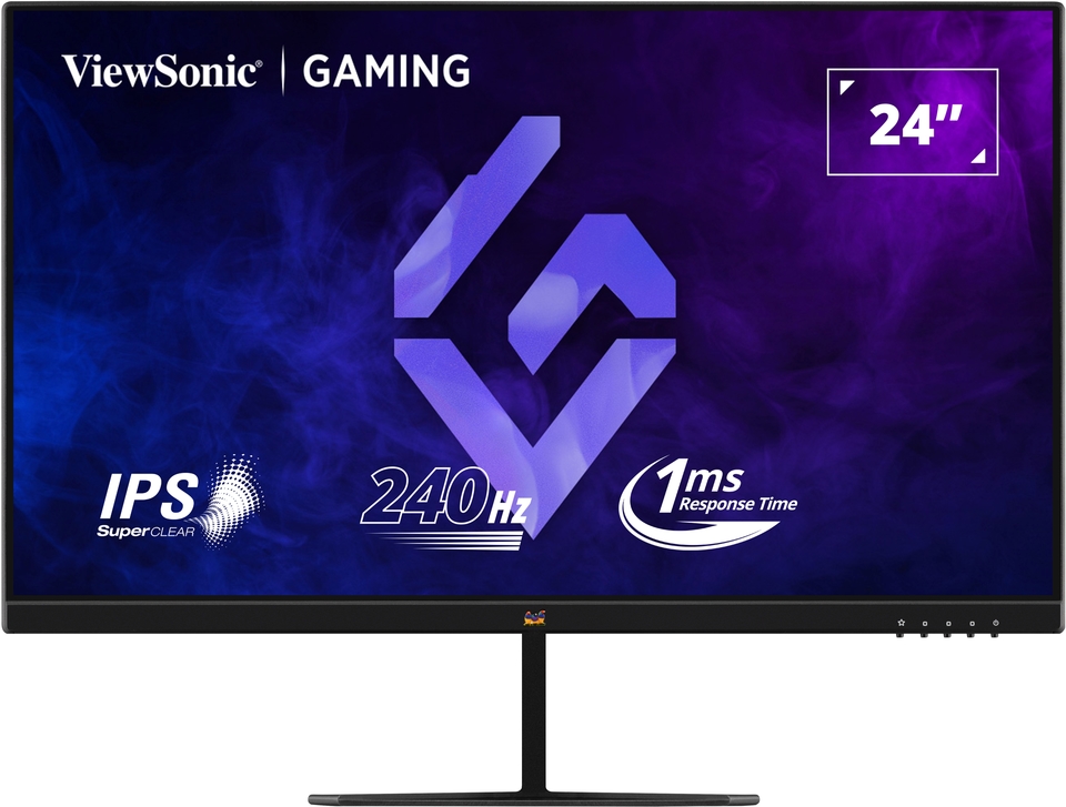 ViewSonic VX2479A-HD-PRO 24” 240Hz 1ms, IPS Panel, HDR10 Gaming Monitor - รับประกัน 3 ปี ราคา 4,290 บาท*ส่งฟรี