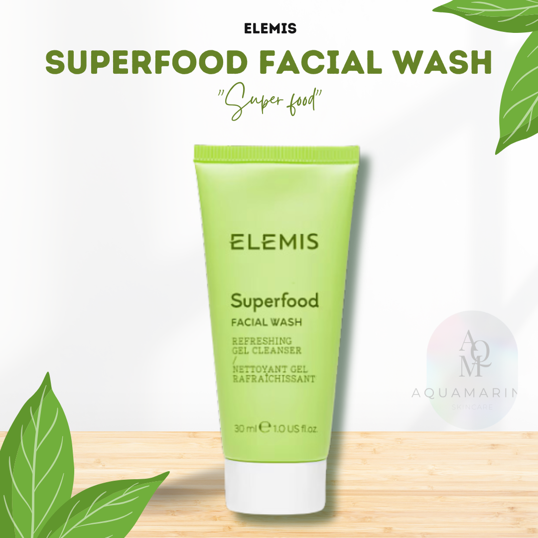 Elemis Superfood Facial Wash 30ml (ขนาดทดลอง) เจลล้างหน้าซุปเปอร์ฟู้ด พร้อมส่ง ราคา 180 บาท*ส่งฟรี