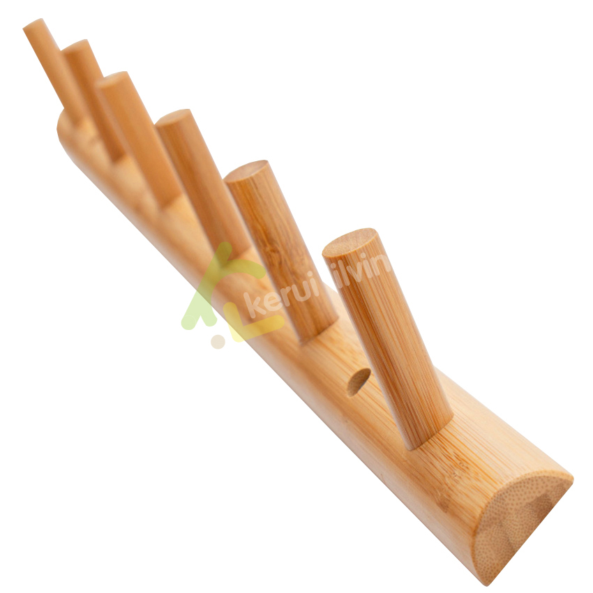 Wooden hook, clothesline, clothesline, pole, hat, bag, mini-style clothes rack, 3 colors available ราคา 119 บาท*ส่งฟรี