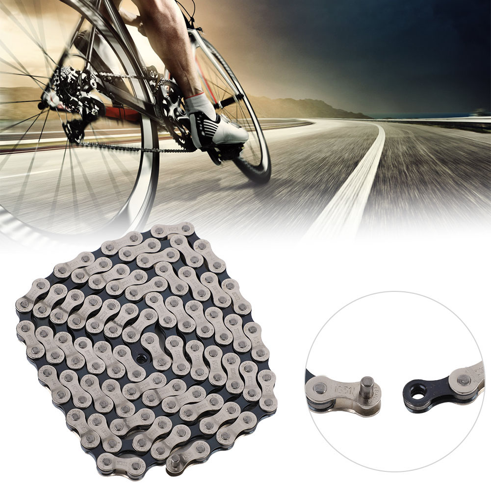 ข้อมูลเพิ่มเติมของ 【Sale】IG51 6/7/8/18/21/24 Speed ​​Bicycle Steel Chains Folding Bike MTB Cycling Chains