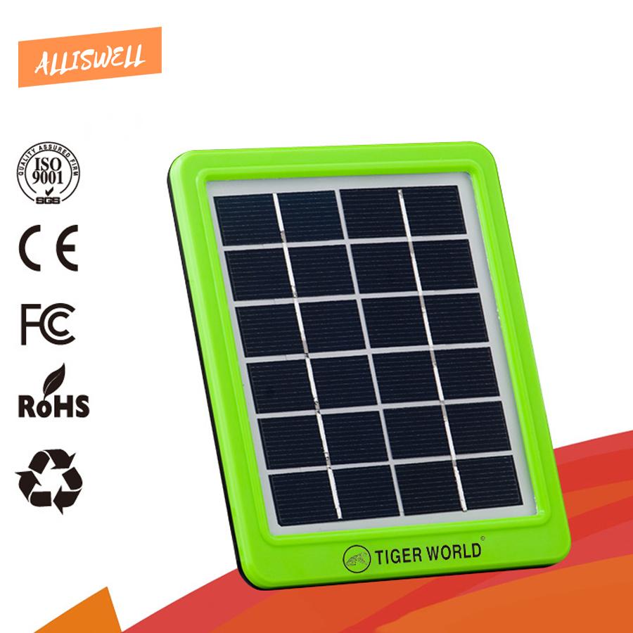 Alliswell SOLAR Panel  แผงโซล่าเซลล์ 5W สำหรับชาร์จแบตเตอรี่ 9V Solar Cell ไฟโซล่าเซล โซล่าเซลล์ โซล่าเซล