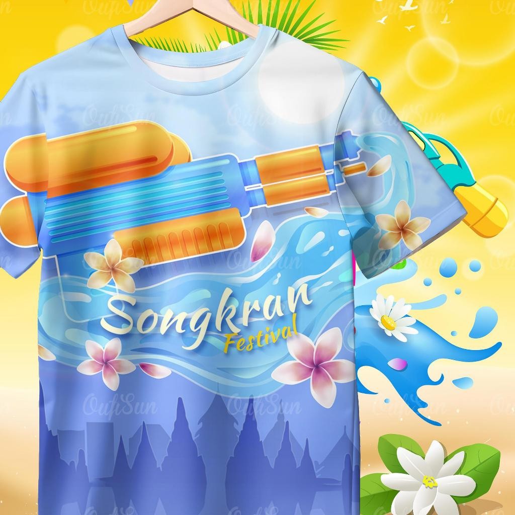 2568 วันสงกรานต์มีความสุขผู้ชายและผู้หญิงฮาวายเสื้อยืดสงกรานต์แขนสั้นเสื้อยืดฤดูร้อนดอกไม้ด้านบนดอกไม้สําหรับผู้หญิงและผู้ชายฮาวายวันหยุด 2025 ราคา  144 บาท*ส่งฟรี
