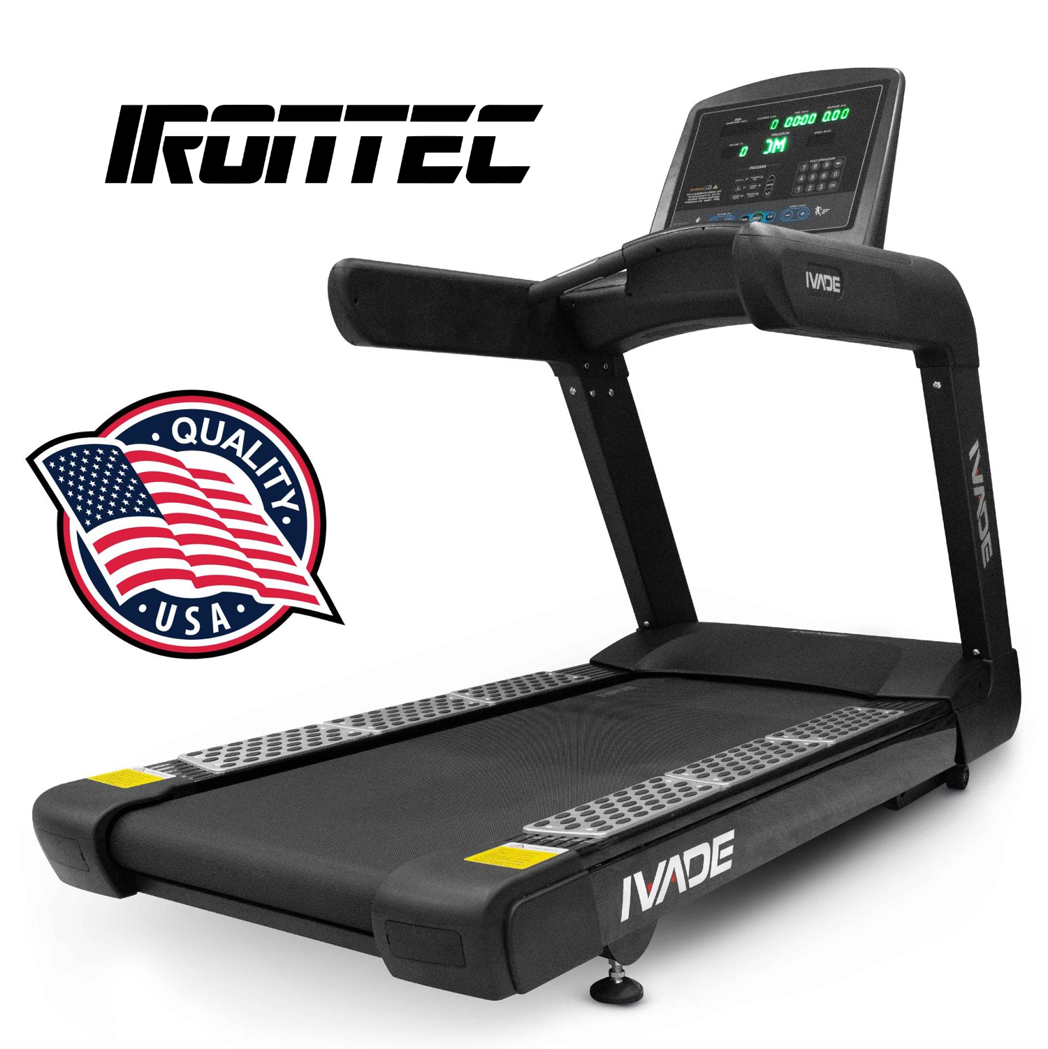 ลู่วิ่งไฟฟ้า IV200 เกรด สำหรับใช้ในฟิตเนสโดยเฉพาะ ทำความเร็วได้สูงสุด 15กิโลเมตร/ชั่วโมง โครงสร้างแข็งแรงตัวใหญ่มั่นคง มีประกันสินค้า มีบริการจัดส่ง ราคา 89,900 บาท*ส่งฟรี