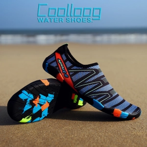 สินค้า Coolloog r beach shoes รองเท้าเดินชายหาด รองเท้าใส่ทะเล รองเท้าว่ายน้ำ รองเท้าทะเล รองเท้าดำน้ำ รองเท้ากันน้ำ รองเท้าเล่นน้ำ size:35-45