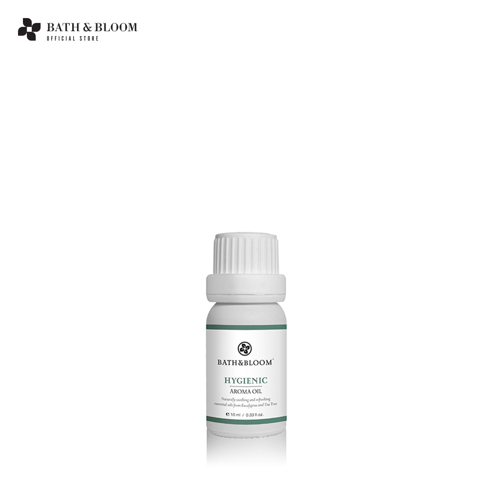 Bath & Bloom Hygienic Aroma Oil 10ml. Bath & Bloom Aromatherapy Essential Oil, Hygienic Scent, Clean and Fresh Fragrance from Eucalyptus & Tea Tree Essentials Oil, Size 10 Ml. ราคา 590 บาท*ส่งฟรี