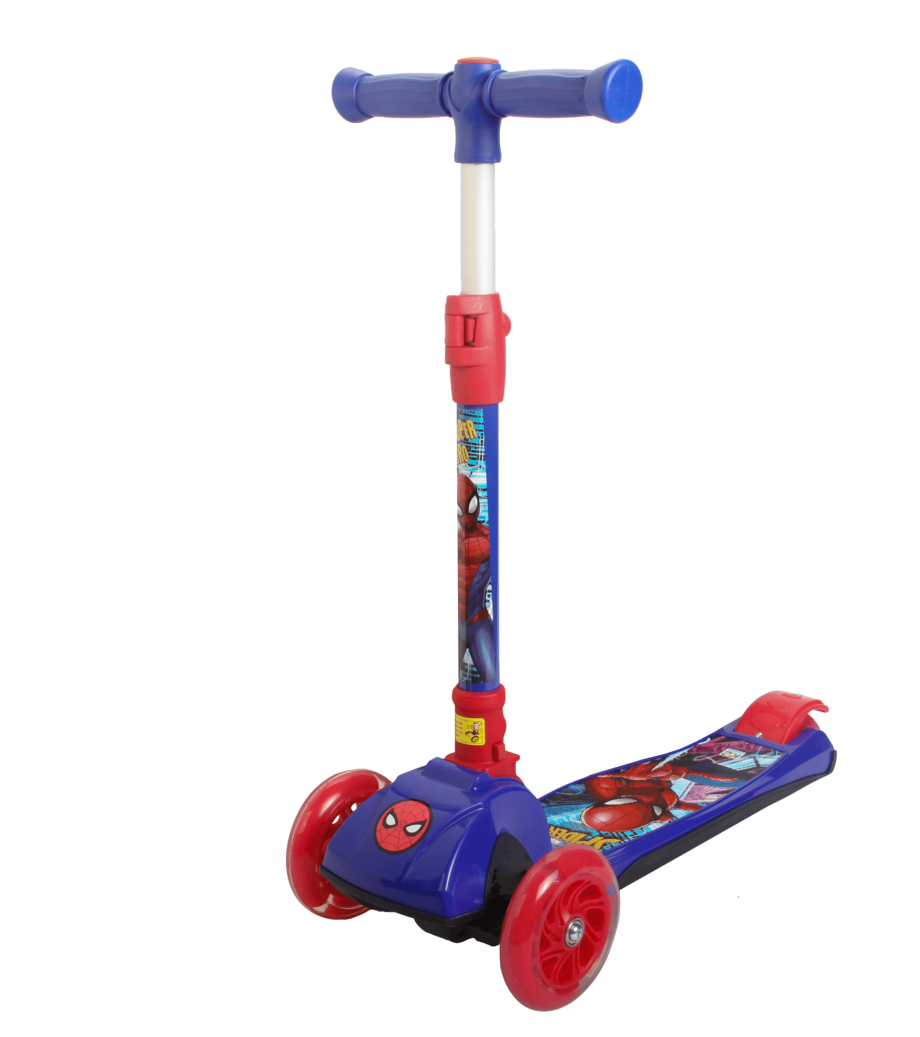 Foldable Twist Scooter - SpiderManสกู๊ตเตอร์ 3ล้อ พับได้ - สไปเดอร์แมน VCA91083-S รถขาไถ รถเด็กเล่น ราคา 2,399 บาท*ส่งฟรี