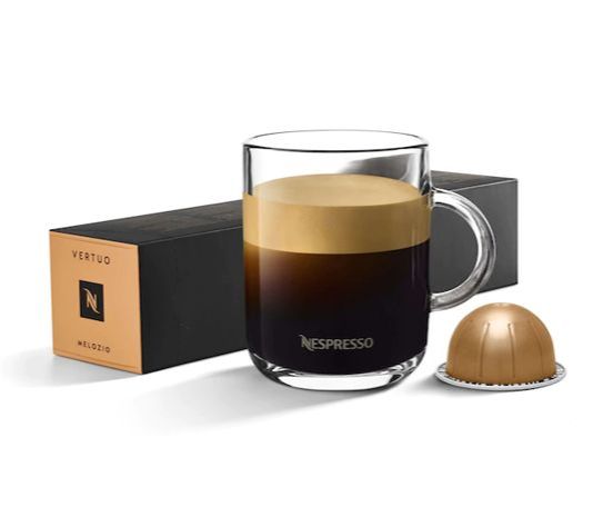 NESPRESSO Vertuo MELOZIO Coffee Capsule เนสเพรสโซ เวอทัว เมโลซิโอ้ กาแฟคั่วบด แคปซูล 10 Coffee Pods ราคา 478 บาท*ส่งฟรี