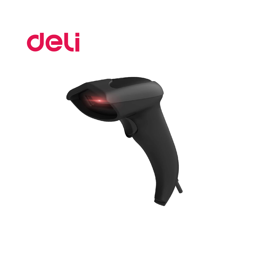 Deli เครื่องสแกนบาร์โค้ดแบบมีสาย รุ่น ES201 CCD 1D wired/ES211 Laser 1D wired รับประกัน 1 ปี By Mac Modern ราคา 990 บาท*ส่งฟรี