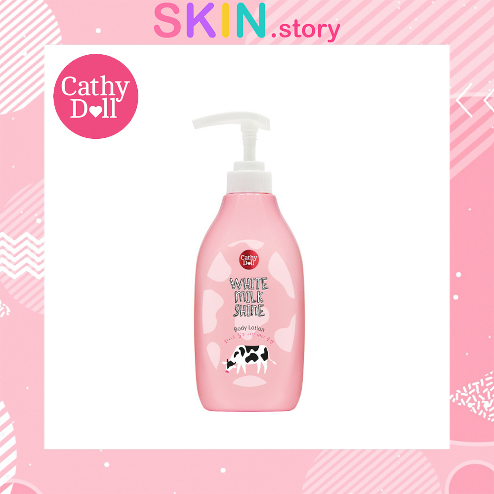 Karmart Cathy Doll White Milk Shine Body Lotion 450ml เคที่ดอลล์ บอดี้โลชั่น โลชั่นบำรุงผิว โลชั่นทาผิว โลชั่นทาตัว