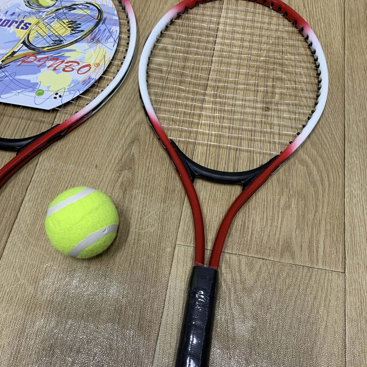 ข้อมูลประกอบของ ZXK - Tennis ไม้เทนนิส 2 ชิ้น พร้อมลูกเทนนิส 1 ลูก สำหรับเด็ก