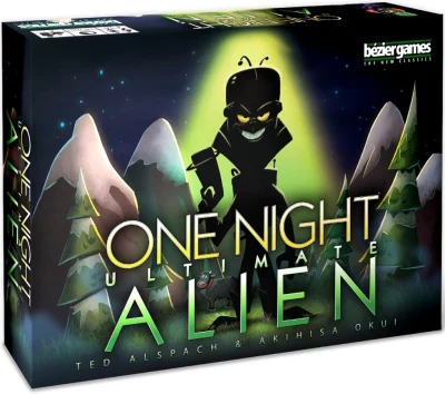 One Night Ultimate Alien หนึ่งคืนปริศนาเกมล่ามนุษย์ต่างดาว บอร์ดเกม Alien [พร้อมส่งด่วนทุกวัน] (1)