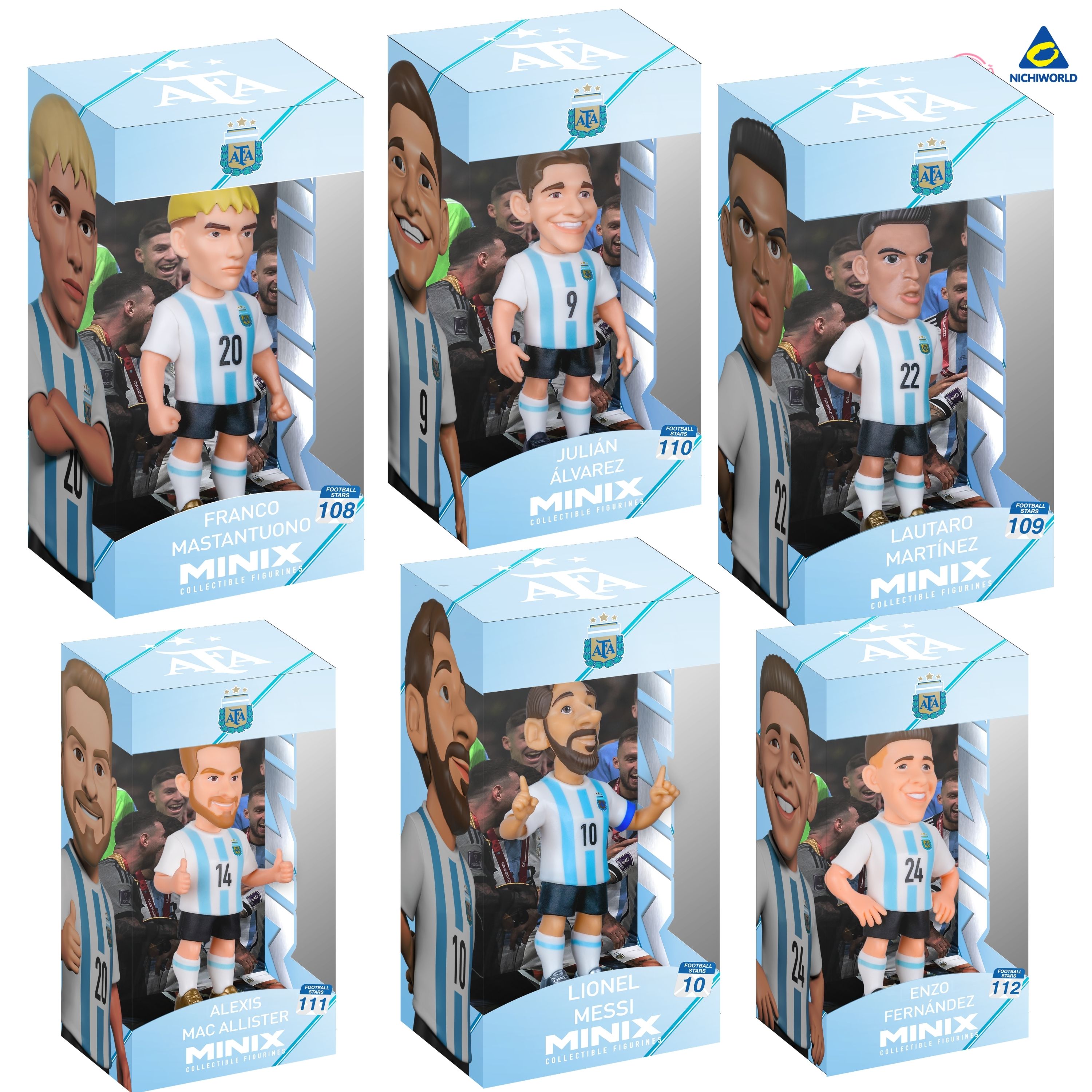 Minix Football World Cup 12 cm Argentina Team Code Wc Argen ราคา 589 บาท*ส่งฟรี