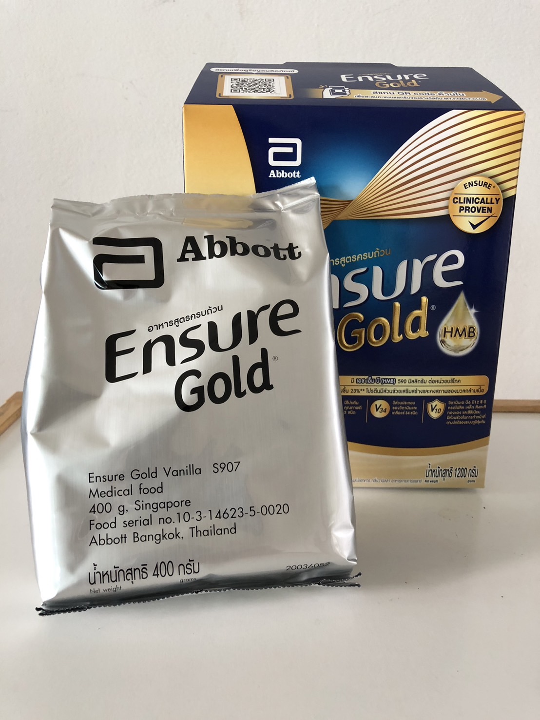 ENSURE GOLD VANILLA 400 g ราคา 430 บาท*ส่งฟรี