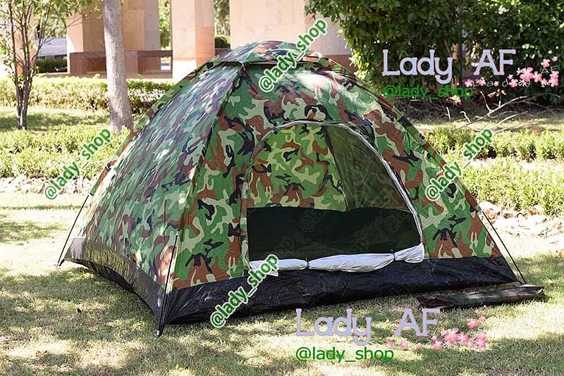 เต็นท์ เต้นท์ โดม  ขนาด 180x180x130 cm. นอนได้ 2-3 คน เต้นท์ แบบประกอบ PIY