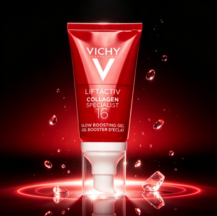 Vichy Collagen Glow Gel, Authentic French Product. Medical Skin Care Brand. Free from Synthetic Dyes and Irritating Perfumes. Regular Application Helps the Skin to Shine and Be Balanced. Resistant to Seasonal Changes. ราคา 469 บาท*ส่งฟรี