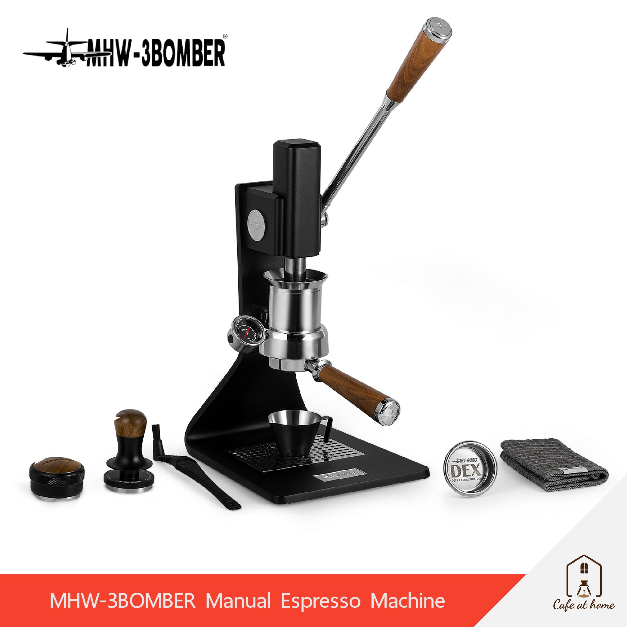 MHW-3BOMBER Sonic S7 Manual Espresso Machine เครื่องชงกาแฟเอสเพรสโซ่แบบคันโยก ราคา 24,900 บาท*ส่งฟรี