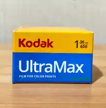 ภาพขนาดย่อของสินค้าฟิล์มสี Kodak Ultramax 400 35mm 135-36 Color Film ฟิล์มถ่ายรูป ฟิล์ม 135