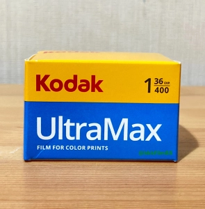 สินค้า ฟิล์มสี Kodak Ultramax 400 35mm 135-36 Color Film ฟิล์มถ่ายรูป ฟิล์ม 135