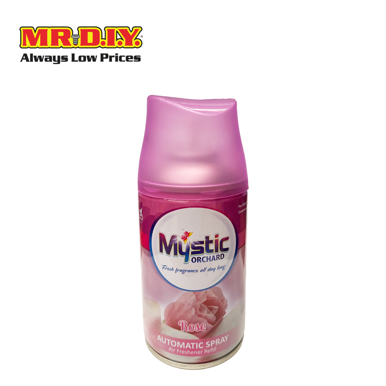MYSTIC ORCHARD สเปรย์ปรับอากาศ ขนาด 250 มล. (กลิ่นกุหลาบ) - ยี่ห้อ MR.D.I.Y. ราคา 44 บาท*ส่งฟรี