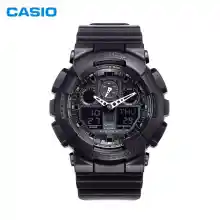 ภาพขนาดย่อของสินค้านาฬิกา Casio G - Shock กีฬากลางแจ้งแฟชั่นกันน้ํา ผู้ชายที่ดู GA-100B-4A ดับเบิล