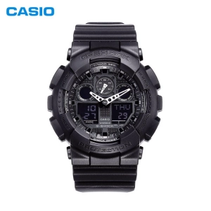 สินค้า นาฬิกา Casio G - Shock กีฬากลางแจ้งแฟชั่นกันน้ํา ผู้ชายที่ดู GA-100B-4A ดับเบิล