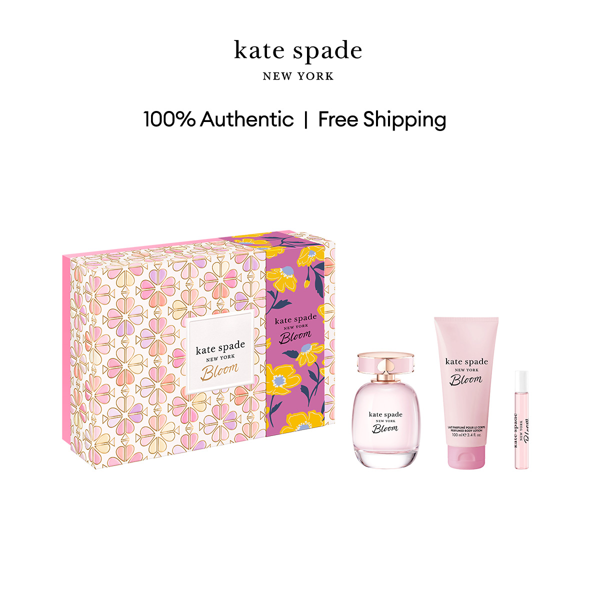 KATE SPADE BLOOM EDT SET ราคา 5,600 บาท*ส่งฟรี
