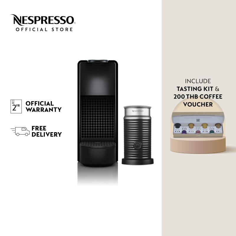 Nespresso Coffee Machine Model Essenza Mini Bundle C Range ราคา 8,300 บาท*ส่งฟรี
