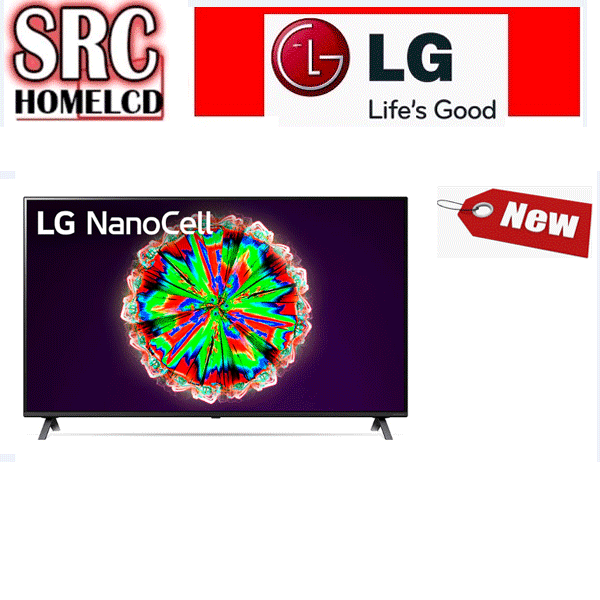 LG NanoCell 4K TV New 2020 Smart ThinQ AI ขนาด 55 นิ้ว รุ่น 55NANO80TNA ส่งฟรี