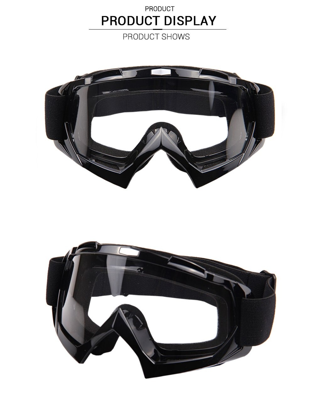 คำอธิบายเพิ่มเติมเกี่ยวกับ แว่นกันลม แว่นกันแดด แว่นกันลมมอไซค์ Motocross Goggles Glasses MX Off Road Masque Helmets Goggles Ski Sport Gafas for Motorcycle Dirt
