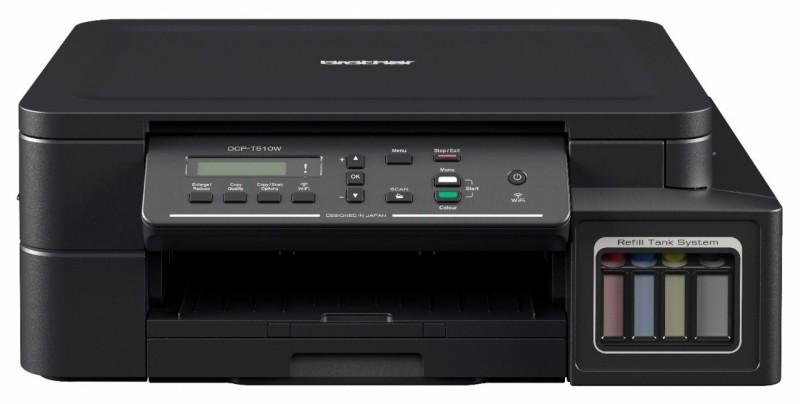 Brother DCP-T510W Refill Tank System – Wifi, Mobile-Print 3-in-One พร้อมหมึก พลีเมียม 1 ชุด