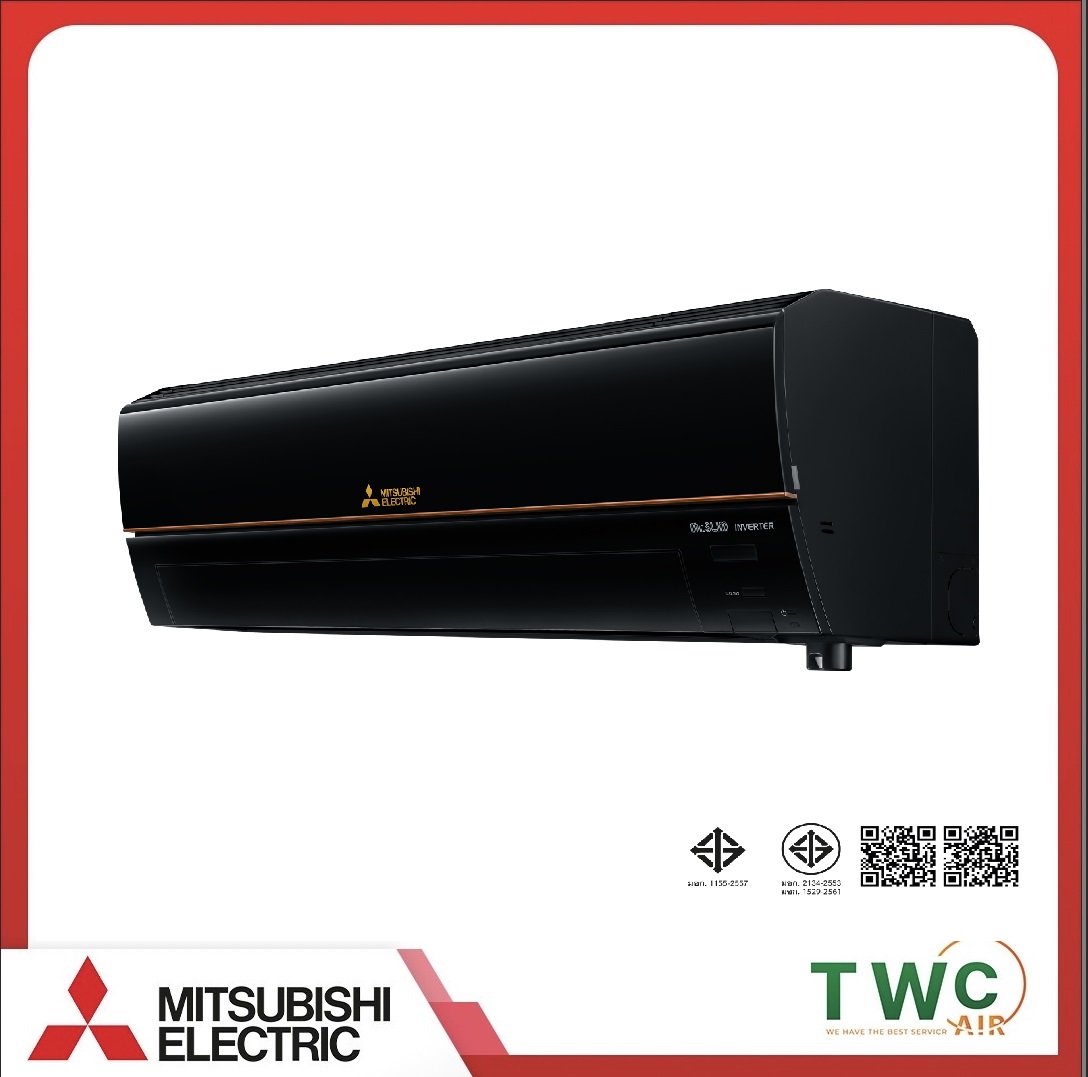 MITSUBISHI ELECTRIC แอร์ติดผนังระบบอินเวอร์เตอร์ รุ่น ECO MOVE EYE INVERTER NEW2025 มีขนาด9554-17742BTU ราคา 23,999 บาท*ส่งฟรี