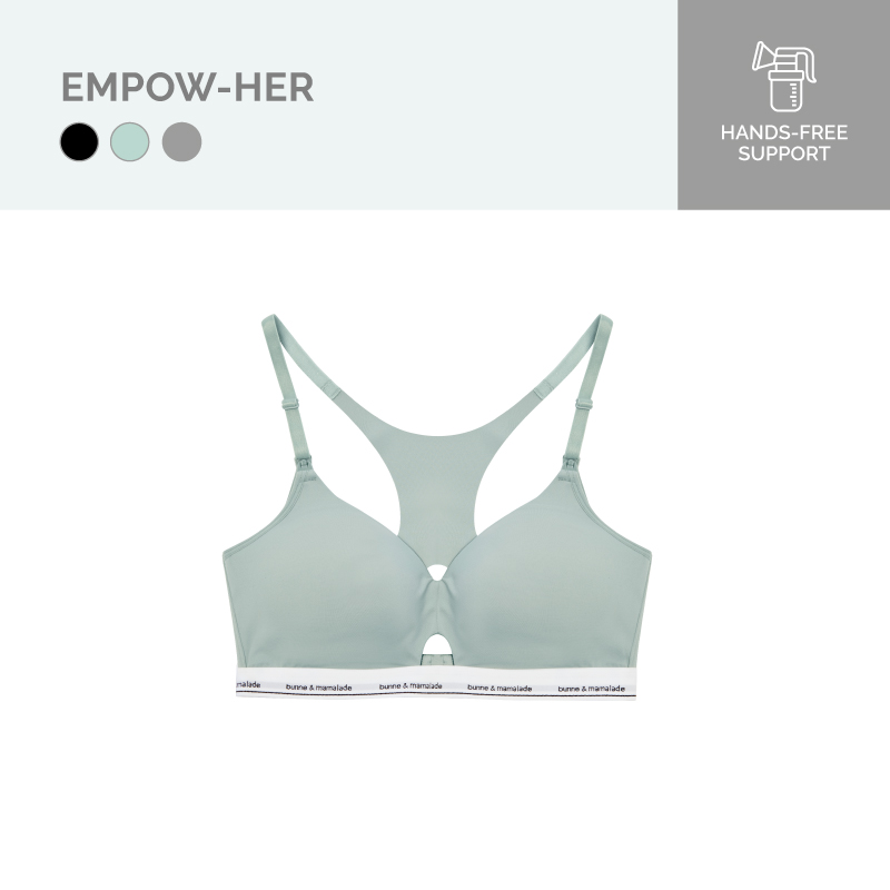 Empow-Her bra เสื้อชั้นในปั้มนม ทรงสวย แนวสปอต ออกกำลังกาย sport bra ราคา 1,450 บาท*ส่งฟรี