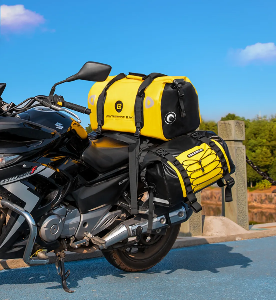 motorcycle gym bag