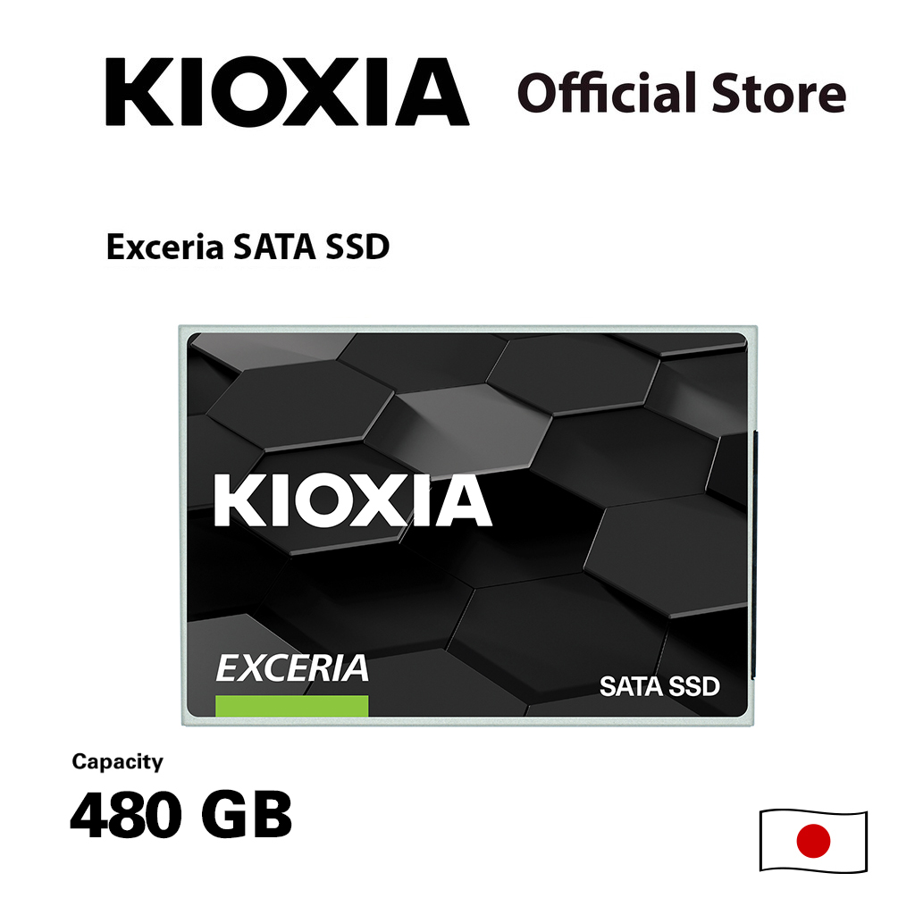KIOXIA EXCERIA SATA SSD - R555/W540 Mb/s - 480GB ราคา 1,590 บาท*ส่งฟรี