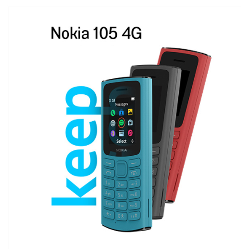 เกี่ยวกับสินค้า Nokia 105 4G - โนเกีย รองรับ 2 ซิมการ์ด(By Lazada Superiphone)