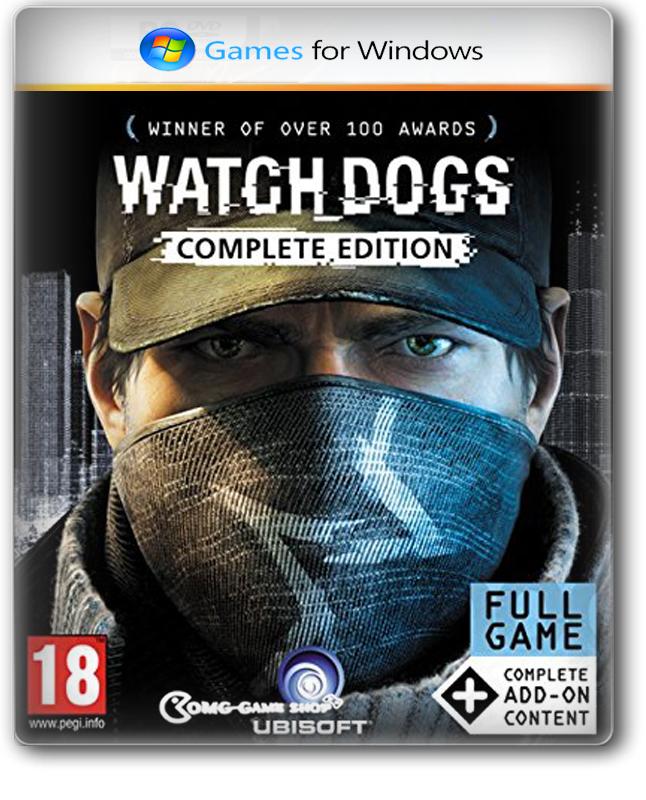 แผ่นเกม PC Game - Watch Dogs Complete Edition เกมคอมพิวเตอร์