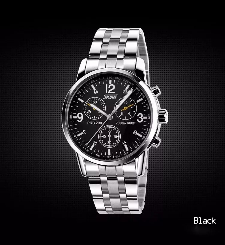 เกี่ยวกับ SKMEI 9070 มาใหม๊ใหม่ นาฬิกาหรูหรา นาฬิกากันน้ำ นาฬิกาผู้ชาย ดูสง่างาม (มีการชำระเงินเก็บเงินปลายทาง)แท้100% นาฬิกาแฟชั่น