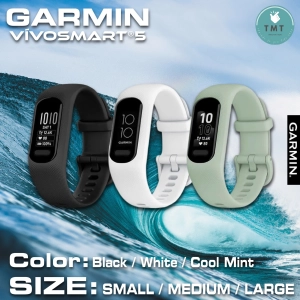 ภาพหน้าปกสินค้าGarmin VivoSmart 5 นาฬิกา Smart Watch ติดตามสุขภาพ วัด HR Health Monitoring ✅รับประกันศูนย์ไทย 1 ปี ซึ่งคุณอาจชอบราคาและรีวิวของสินค้านี้