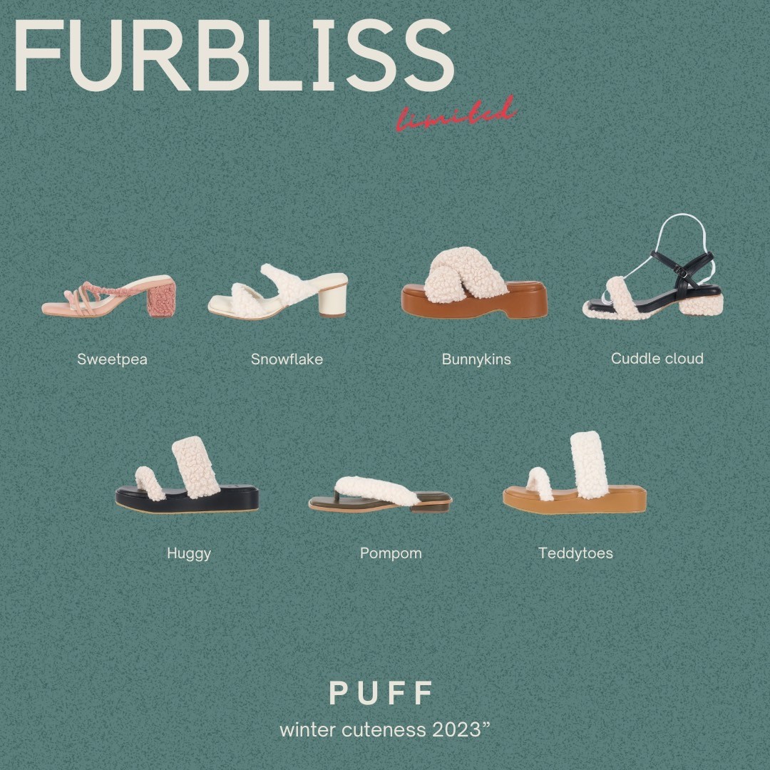 PUFFSHOES.OFFICIAL : FURBLISS ราคา 390 บาท*ส่งฟรี